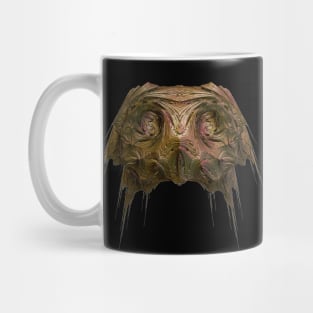 Gold Owl Mask Mug